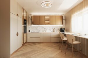 bucatarie casa premium nuante neutre